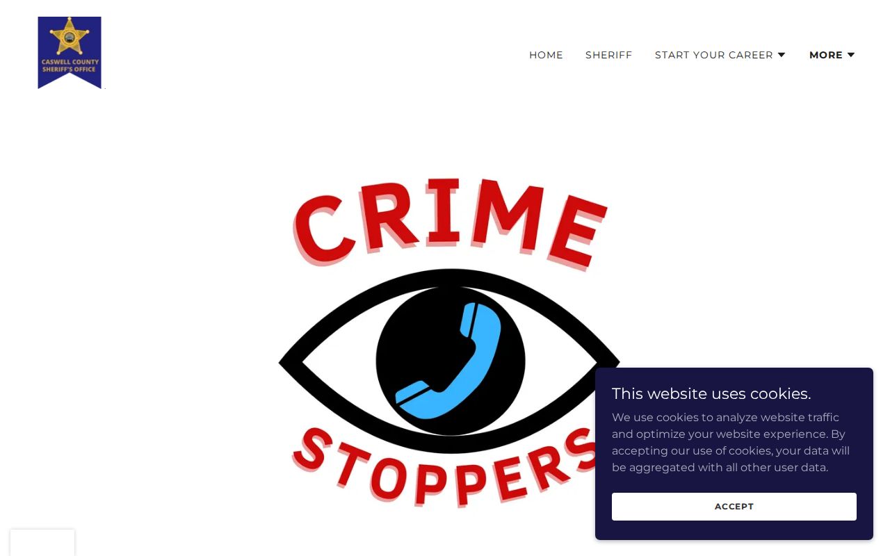 Caswell County Sheriff Crime Stoppers anonymous tip information